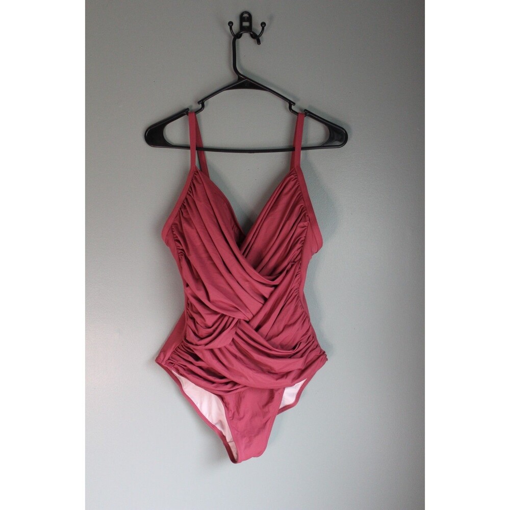 B2prity Womens One Piece Swimsuit Tummy Control Bathing Suit Large NEW WITH TAGS